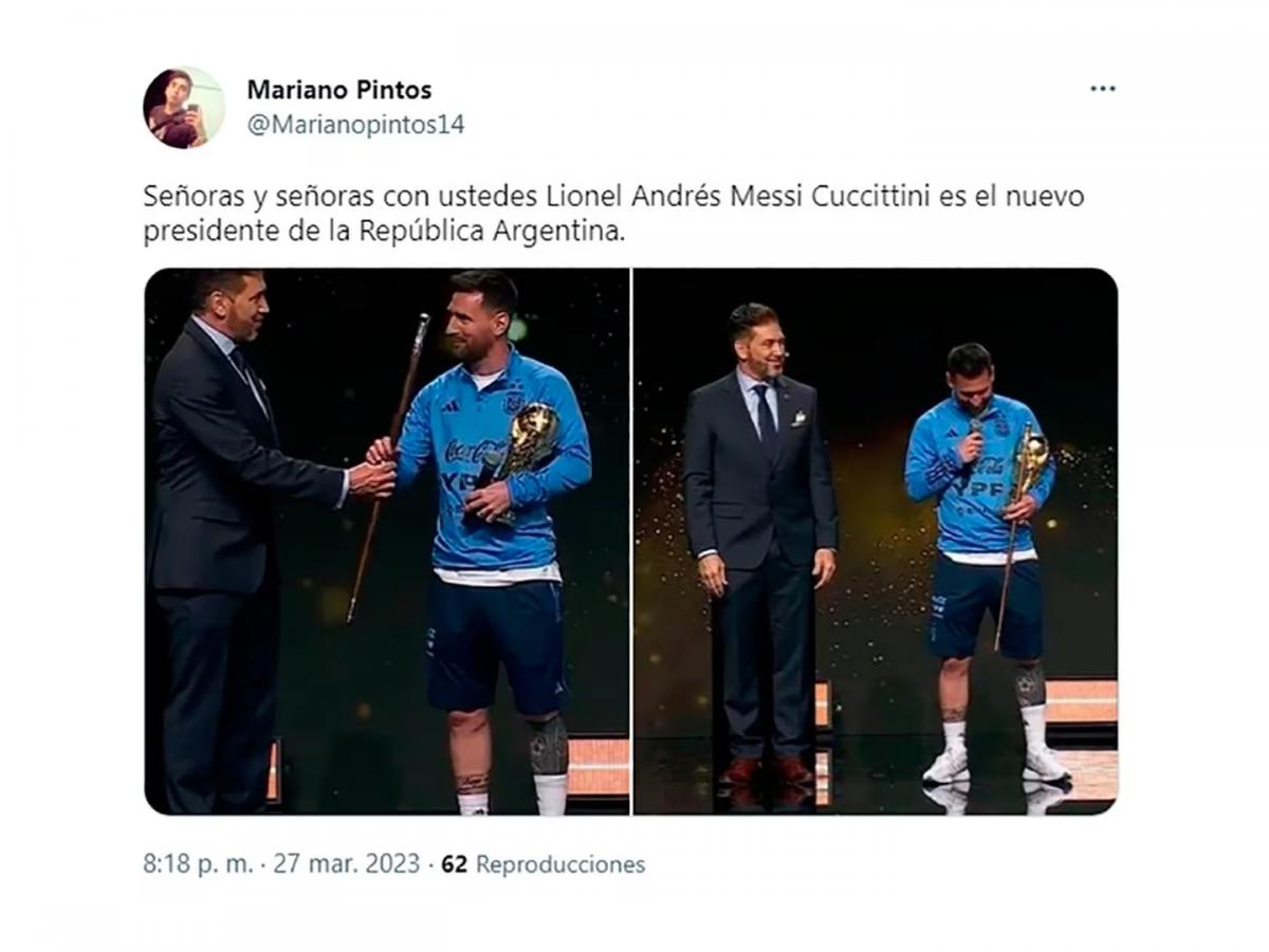 Mirá los mejores memes que dejó el homenaje a la Selección Argentina: 