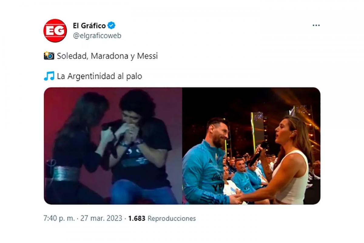 Mirá los mejores memes que dejó el homenaje a la Selección Argentina: 